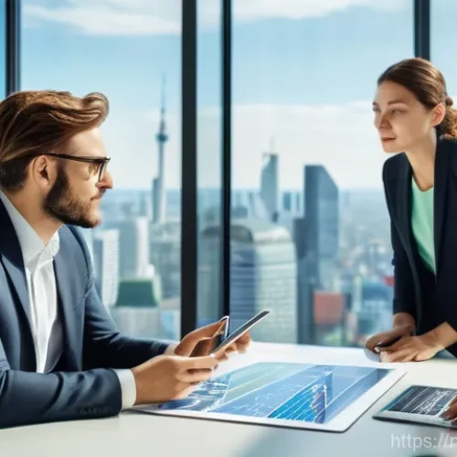 Home 17 무역협상가를 위한 윤리적 협상 사례 - **Prompt:** A diverse group of three business professionals, one male and two females of varied Euro...