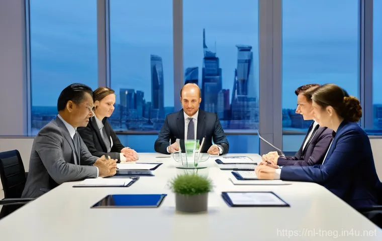 무역협상 전문가 자격증 취득 방법 - **Prompt 1: Global Negotiation and Cultural Nuance**
    "A vibrant, high-stakes negotiation scene s...